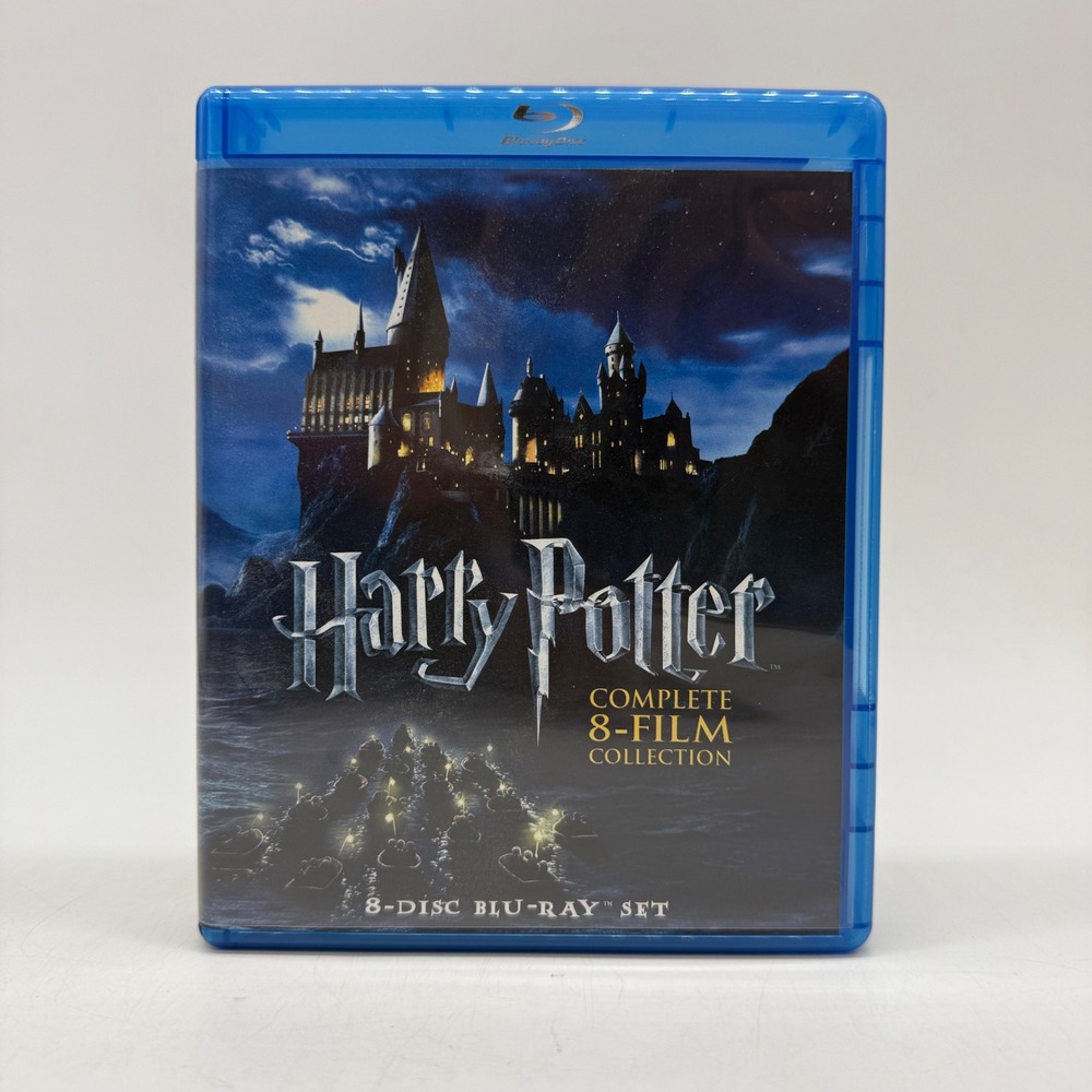 Warner Bros Harry Potter Complete 8-Film Collection Blu-ray 8-Disc Set